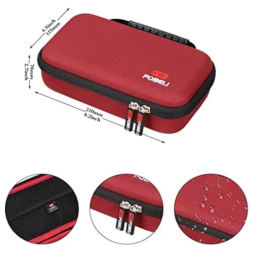 FBLFOBELI EVA Hard Storage Case for Focusrite Scarlett 2i2 3rd Gen | Waterproof, Shockproof, Travel-Ready (8.2 x 4.5 x 2.7 inches) thumbnail 6