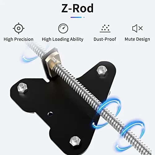 Creality Ender 3 Dual Z-Axis Upgrade Kit | Metal Lead Screw & Stepper Motor for Ender 3, Pro, V2, Neo (1 kg / 2.2 lb) thumbnail 2