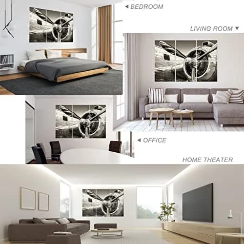 Ruonin.X Decorative Acoustic Wall Art Panels | Sound Absorbing & Fire-Resistant 72x48 inches thumbnail 4