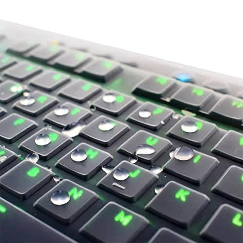 JuYuish Silicone Clear Keyboard Cover Skin for Logitech G915 & G815 | Dust & Liquid Protection (115 chars) thumbnail 4