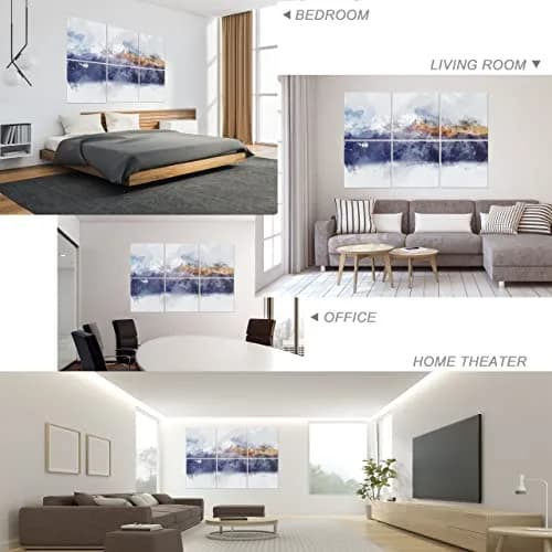 Ruonin.X Decorative Art Acoustic Wall Panels | Sound Absorbing, Fire-Resistant, Easy Install, 72x48 inches thumbnail 4