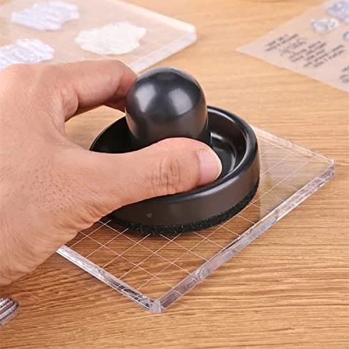CYFUN DESIGN Rubber Stamp Pressure Tool 6 x 7.5cm | Ideal for Card Making & Scrapbooking thumbnail 5