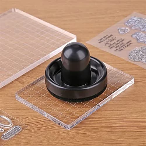 CYFUN DESIGN Rubber Stamp Pressure Tool 6 x 7.5cm | Ideal for Card Making & Scrapbooking thumbnail 8