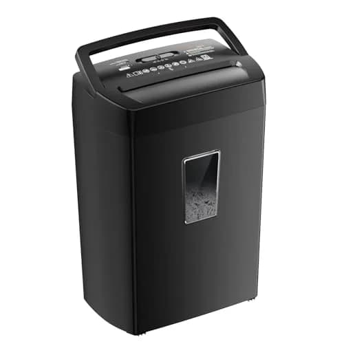 Bonsaii C275-A Cross Cut Paper Shredder 12-Sheet Capacity | P-4 Security Level thumbnail 1