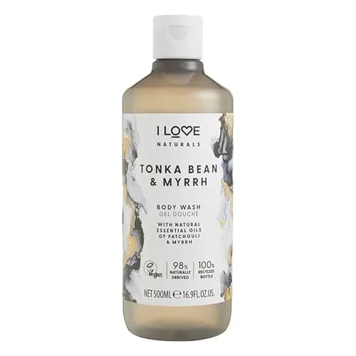 I LOVE Moisturizing Body Wash with Tonka Bean & Myrrh | Plant-Based, Infused with Essential Oils, 16.9 oz thumbnail 1