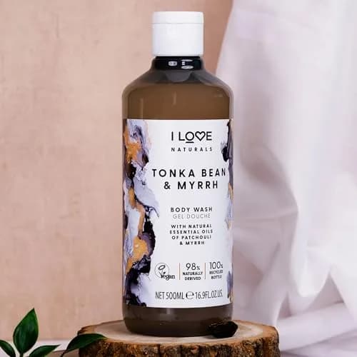 I LOVE Moisturizing Body Wash with Tonka Bean & Myrrh | Plant-Based, Infused with Essential Oils, 16.9 oz thumbnail 4