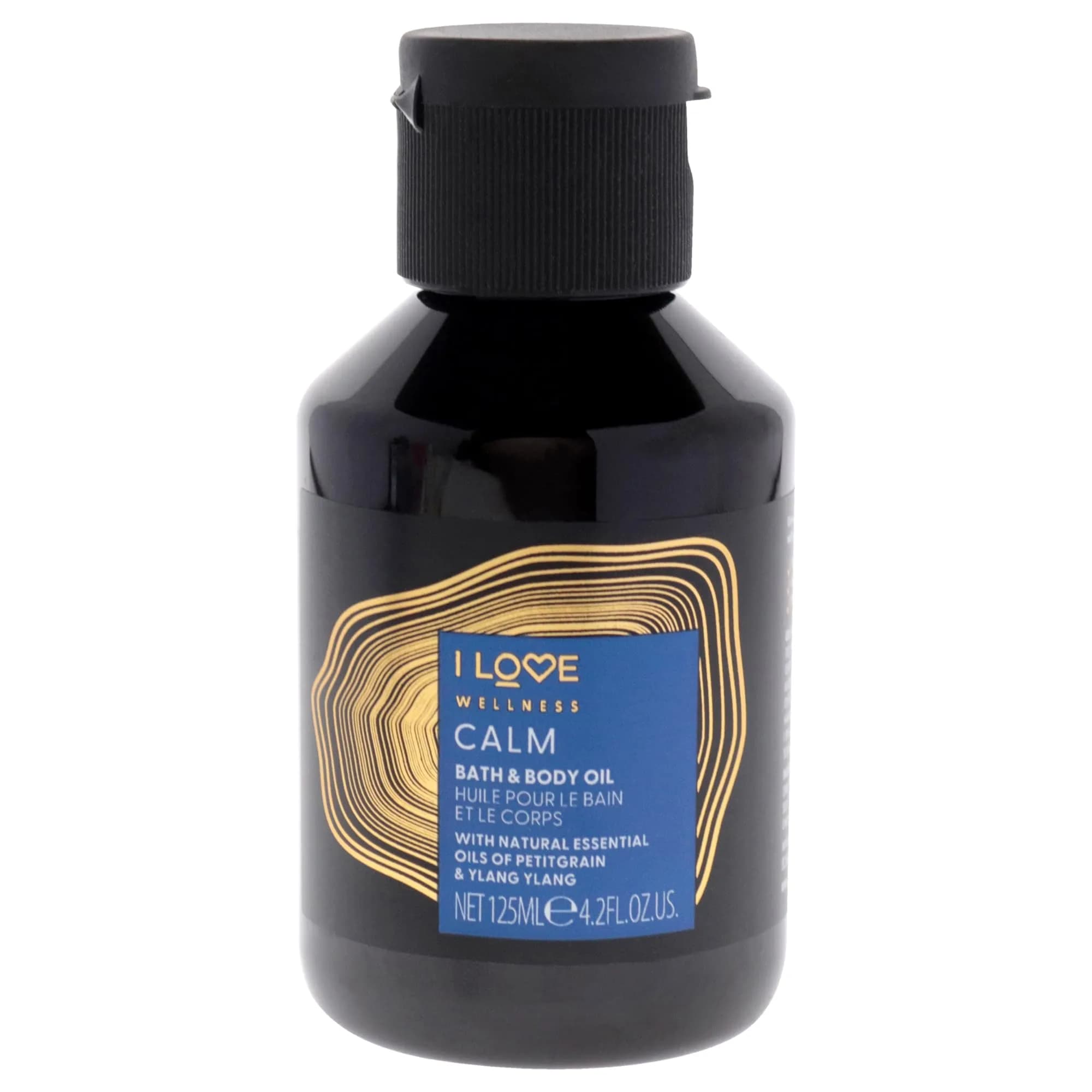 I LOVE Wellness Calm Bath and Body Oil - 4.2 oz | Hydrates & Promotes Relaxation — Cranberry