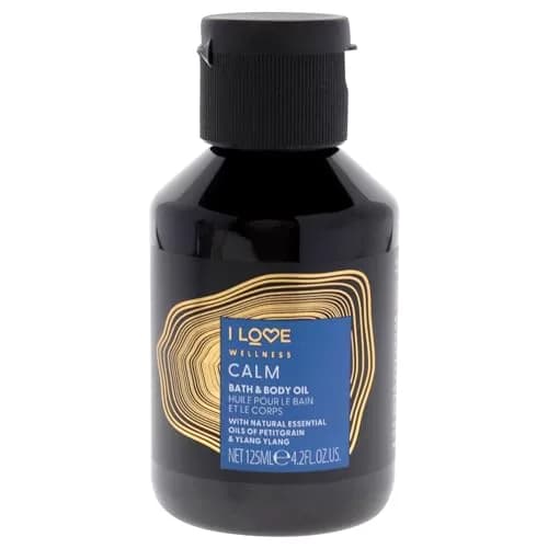 I LOVE Wellness Calm Bath and Body Oil - 4.2 oz | Hydrates & Promotes Relaxation thumbnail 1