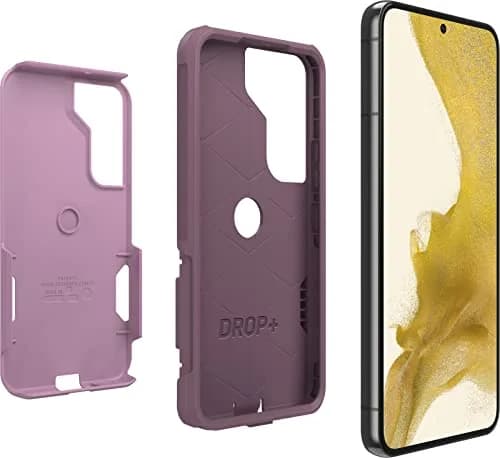 OtterBox Galaxy S22 Commuter Series Case - Pink | Slim & Tough, Pocket-Friendly, with Port Protection thumbnail 6