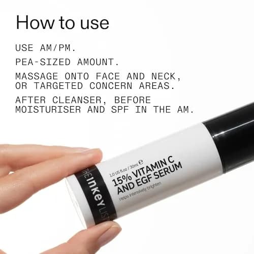 The INKEY List Vitamin C & EGF Serum 30ml | Brightens & Rejuvenates Skin thumbnail 7