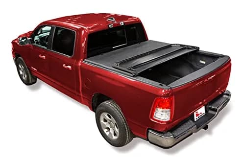 LEER FOLDITUP | Fits 2009-2018 Ram, 2019-2023 Heavy Duty, 2019 Classic with 6’4” Bed | Soft Tri-Fold Truck Bed Tonneau Cover | Easy Install | 4F137 thumbnail 6