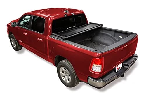 LEER FOLDITUP | Fits 2009-2018 Ram, 2019-2023 Heavy Duty, 2019 Classic with 6’4” Bed | Soft Tri-Fold Truck Bed Tonneau Cover | Easy Install | 4F137 thumbnail 7