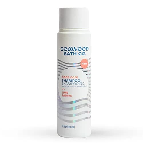The Seaweed Bath Co. Heat Care Shampoo – Lime Papaya Scent, 12 Fl Oz | For Heat Damaged Hair, Color Safe thumbnail 1