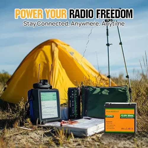 ECO-WORTHY 12V 20Ah LiFePO4 Lithium Battery | Deep Cycle Rechargeable Power for Outdoors thumbnail 4