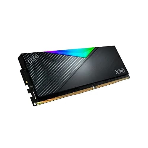 XPG Lancer RGB DDR5 6000MHz 32GB (2x16GB) CL40 UDIMM Desktop SDRAM Black Heatsink | Gaming Memory thumbnail 3