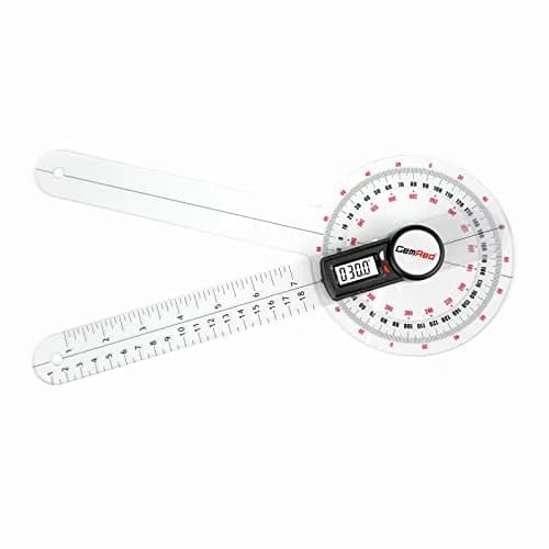 GemRed 12 inch Digital Goniometer for Joint ROM Measurement | Physical Therapy Tool thumbnail 1