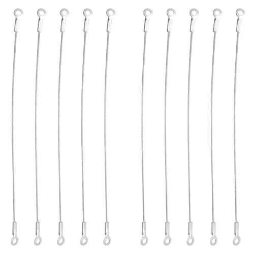 Jiozermi 10 Pcs 12 Inch (30 CM) Cabinet Door Restraint | Stainless Steel Hinge Limiter thumbnail 1
