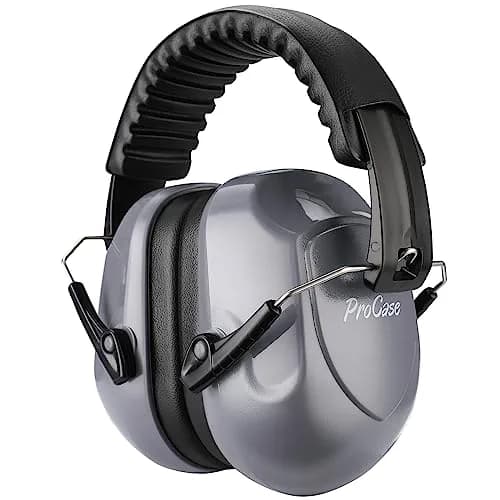 ProCase Hearing Protection Ear Muffs NRR 28dB | ANSI S3.19 Certified Noise Reduction thumbnail 1