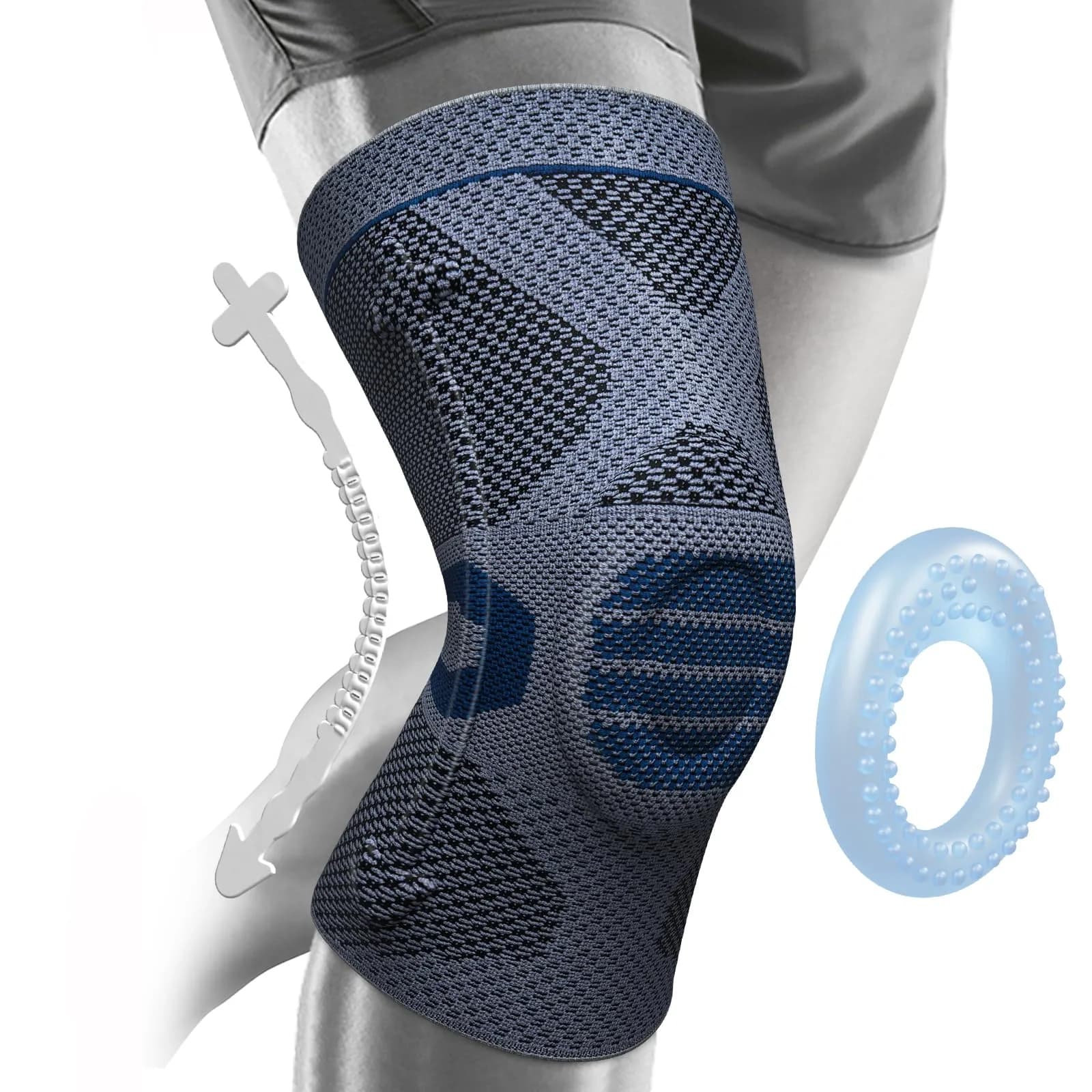 NEENCA Professional Knee Brace Medical Support for Women & Men | Patella Gel Pad & Side Stabilizers