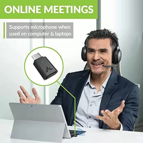Avantree C81 USB-C Bluetooth Audio Adapter for PS5 | Wireless, Low Latency, Wide Compatibility thumbnail 6