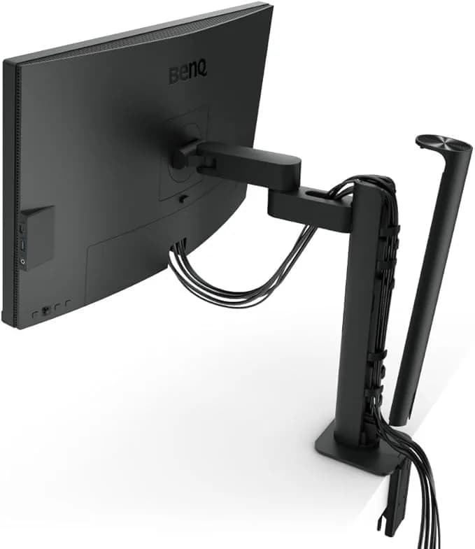 BenQ PD2705U 27" 4K UHD Monitor | Factory-Calibrated, HDR10, USB-C, KVM, Ergonomic thumbnail 10