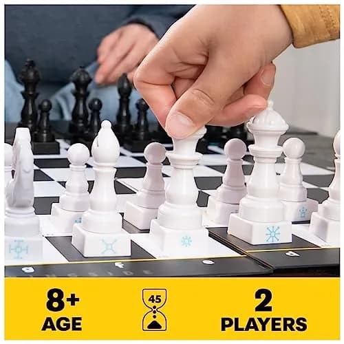 Spin Master Games Chess Made Simple Classic Board Game for Beginners | Educational Strategy Game for Ages 8+ thumbnail 3