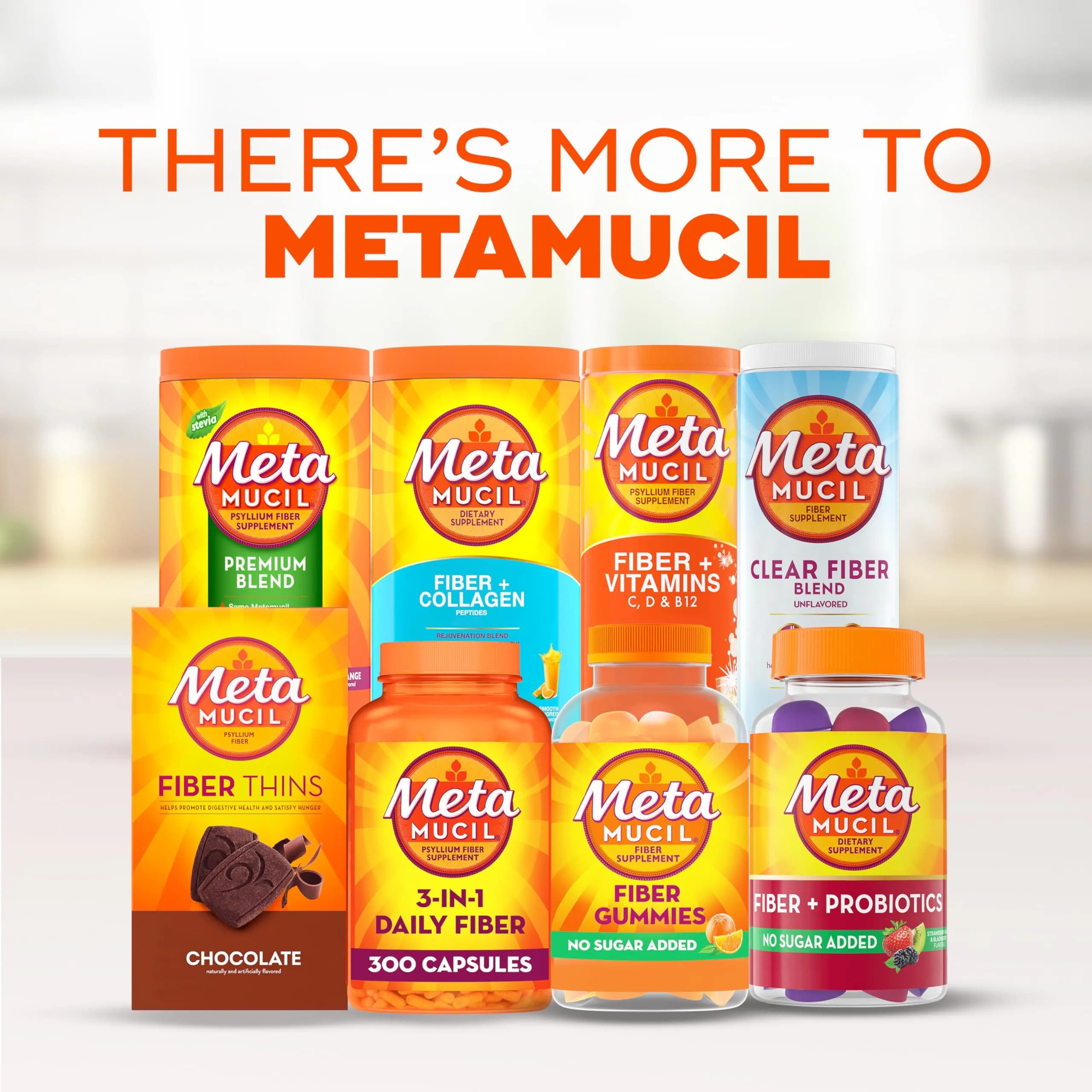 Metamucil Fiber Gummies Orange 72 Count | Sugar-Free Plant-Based Prebiotic Fiber Supplement - view 7
