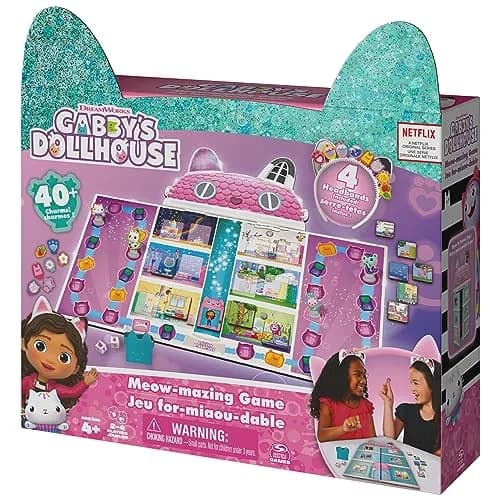 Spin Master Games Gabby's Dollhouse Meow-Mazing Family Game | Educational Board Game for Kids Ages 4+ thumbnail 9