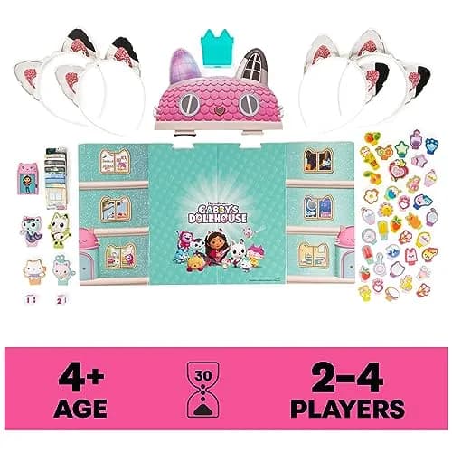Spin Master Games Gabby's Dollhouse Meow-Mazing Family Game | Educational Board Game for Kids Ages 4+ thumbnail 2