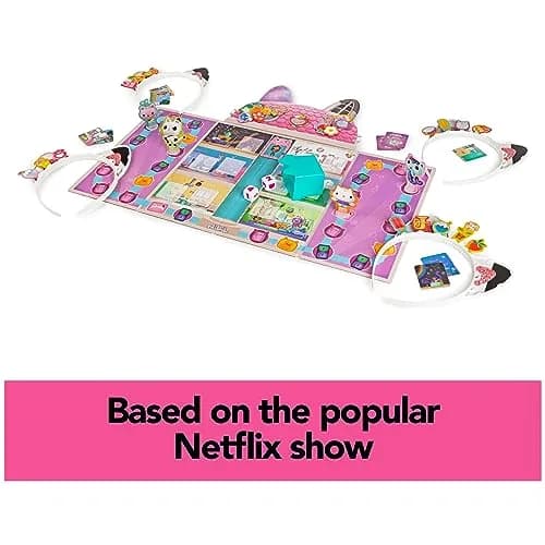 Spin Master Games Gabby's Dollhouse Meow-Mazing Family Game | Educational Board Game for Kids Ages 4+ thumbnail 3