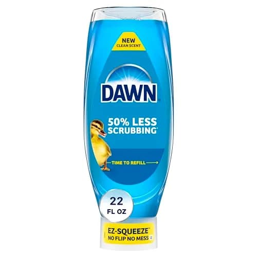 Dawn EZ-Squeeze Ultra Dish Soap, Dishwashing Liquid, Original, 22 fl oz Refill | Less Scrubbing thumbnail 1
