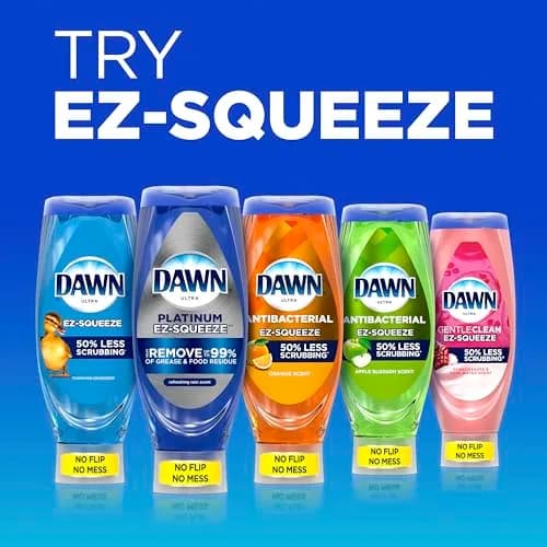 Dawn EZ-Squeeze Ultra Dish Soap, Dishwashing Liquid, Original, 22 fl oz Refill | Less Scrubbing thumbnail 8