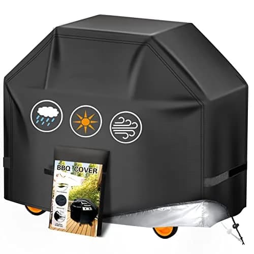 Aoretic 65 inch BBQ Grill Cover | Waterproof, Anti-UV, Windproof Polyester thumbnail 1