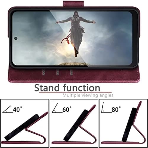 SUANPOT Wallet Case for Motorola Moto G Power 2022 | RFID Blocking PU Leather Shockproof Flip Cover thumbnail 6