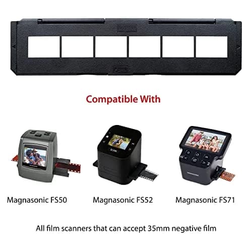 Magnasonic Long Tray Negative Film Holder for 35mm | Holds 6 Frames, Easy To Use, Protects Film Edges thumbnail 5
