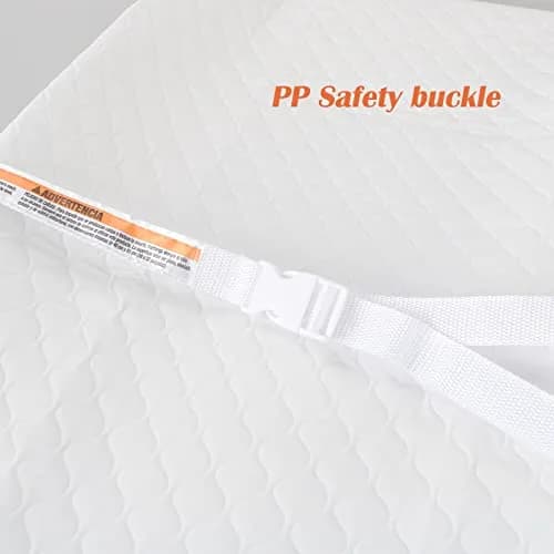 BBjixiang Contoured Baby Changing Pad with Waterproof Cover, 84cm x 41cm (33"×16") | Fits Most Dressers & Tables thumbnail 5