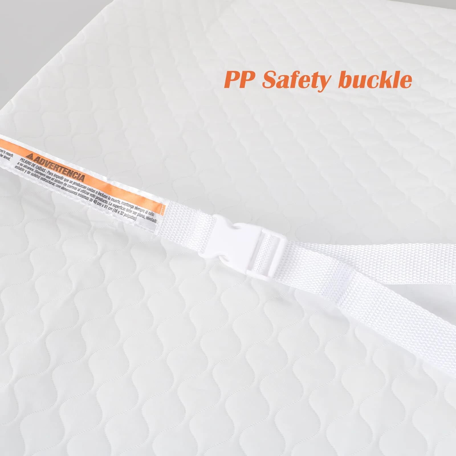 BBjixiang Contoured Baby Changing Pad with Waterproof Cover, 84cm x 41cm (33"×16") | Fits Most Dressers & Tables - view 5
