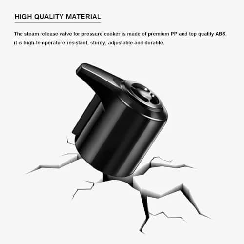 SENLIXIN Steam Release Valve Handle for Instant Pot Duo/Duo Plus 3-8 Qt | Controls Venting & Sealing thumbnail 2