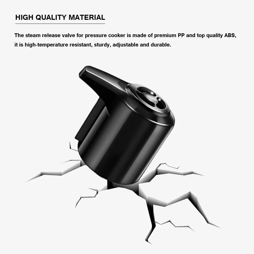 SENLIXIN Steam Release Valve Handle for Instant Pot Duo/Duo Plus 3-8 Qt | Controls Venting & Sealing - view 2