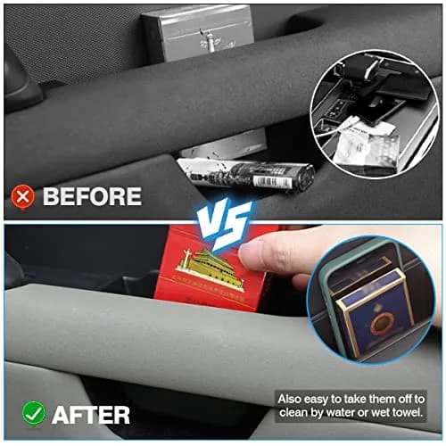 Karltys Door Side Storage Box for Land Rover Defender 90 110 130 2020-2024 2PCS | Grab Handle Pocket Tray thumbnail 5