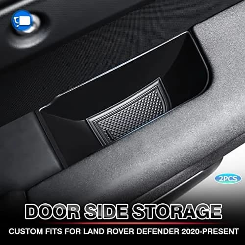 Karltys Door Side Storage Box for Land Rover Defender 90 110 130 2020-2024 2PCS | Grab Handle Pocket Tray thumbnail 2