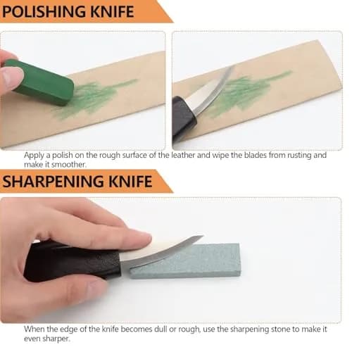 VIBRATITE Deluxe Wood Carving Kit, 15 PCS Black Walnut Handle Tools | Chromium Vanadium Alloy Steel Blades thumbnail 4