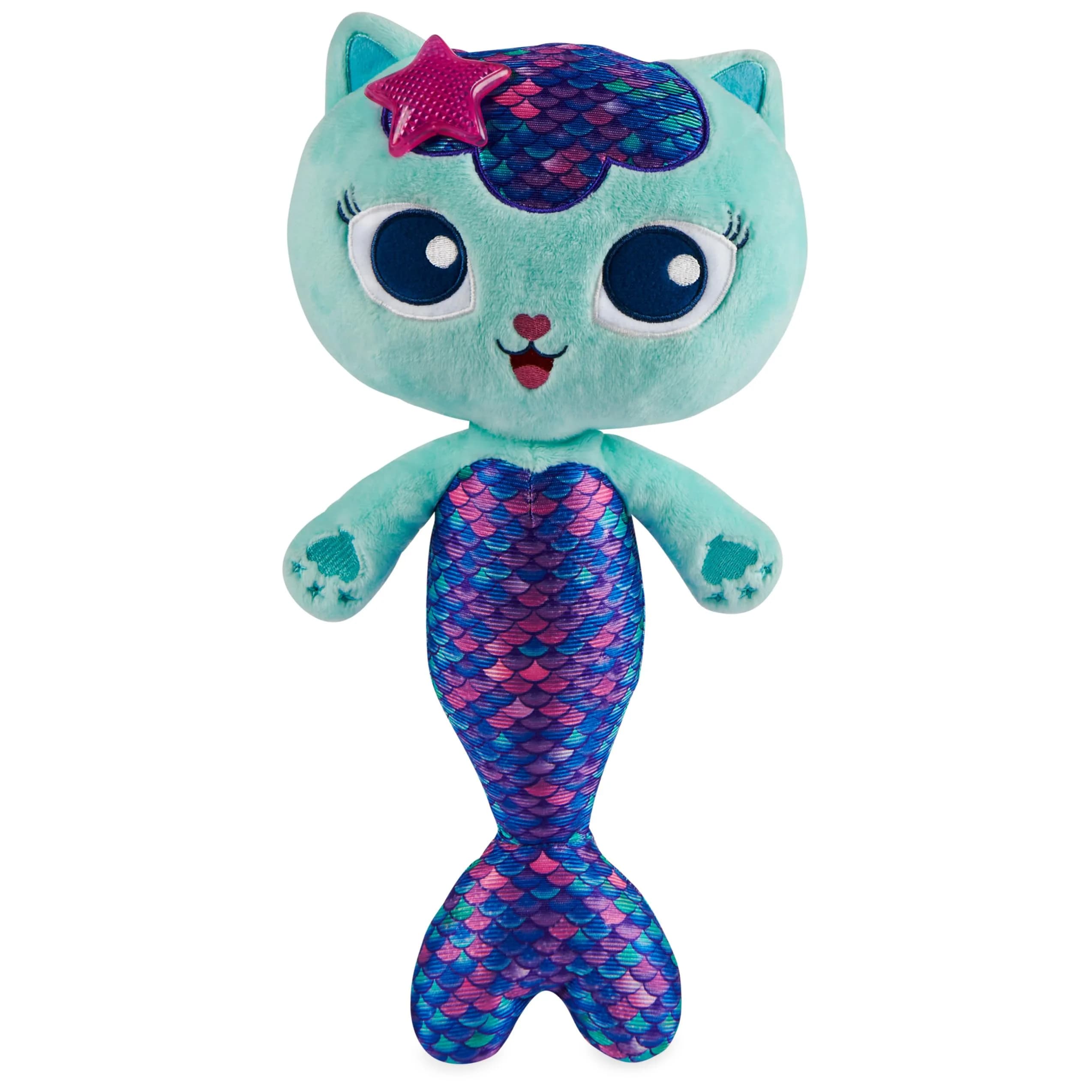 DREAMWORKS GABBY'S DOLLHOUSE 14-inch Talking MerCat Plush Toy for Kids Ages 3+ | Lights, Music & Phrases - main product image
