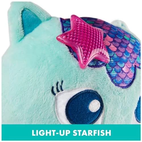 DREAMWORKS GABBY'S DOLLHOUSE 14-inch Talking MerCat Plush Toy for Kids Ages 3+ | Lights, Music & Phrases thumbnail 5