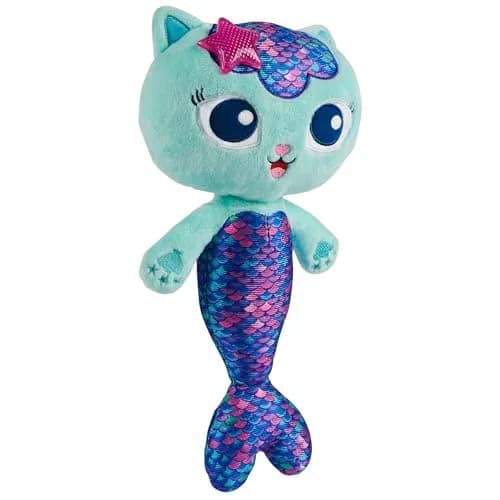 DREAMWORKS GABBY'S DOLLHOUSE 14-inch Talking MerCat Plush Toy for Kids Ages 3+ | Lights, Music & Phrases thumbnail 8