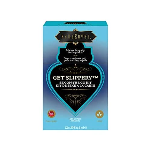 KAMA SUTRA Sex-To-Go Kit – 12 Assorted Sachets of Lubricants & Enhancers, Travel Size, Discreet Pleasure (50ml each) thumbnail 1
