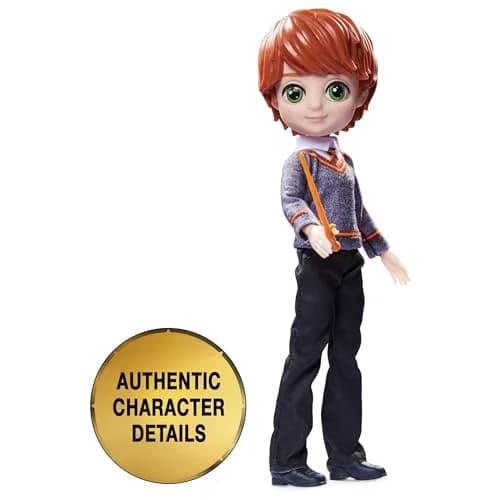 Wizarding World Ron Weasley 8-inch Doll with Hogwarts Uniform & Wand | Ages 6+ thumbnail 3