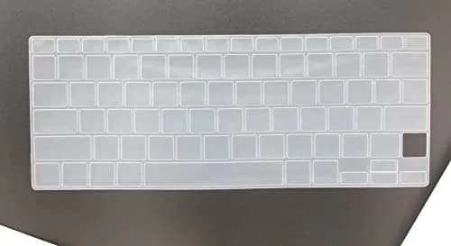 JuYuish Clear Silicone Keyboard Skin for Samsung Galaxy Book Flex Alpha 13.3" | US Keyboard Layout thumbnail 3