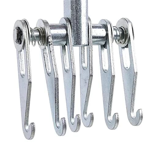 HiYi 6 Finger Metal Claw Dent Puller Tool, Heavy Duty 6-Claw Hook for Auto Body Repair | 0.31 kg (0.68 lb) thumbnail 5