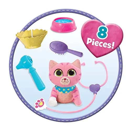 DOC MCSTUFFINS Disney Junior On-the-Go Pet Carrier & Accessories – Whispers, 5.5-inch Plush Toy, Kids Pretend Play for Ages 3+ thumbnail 4